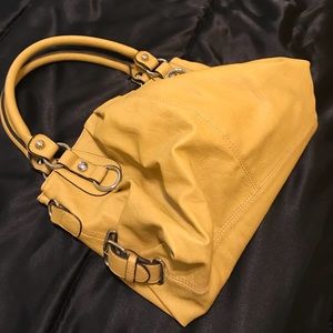 Style and co yellow handbag