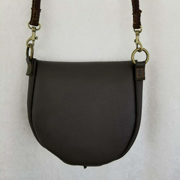 Hand made leather crossbody purse - Picture 6 of 7
