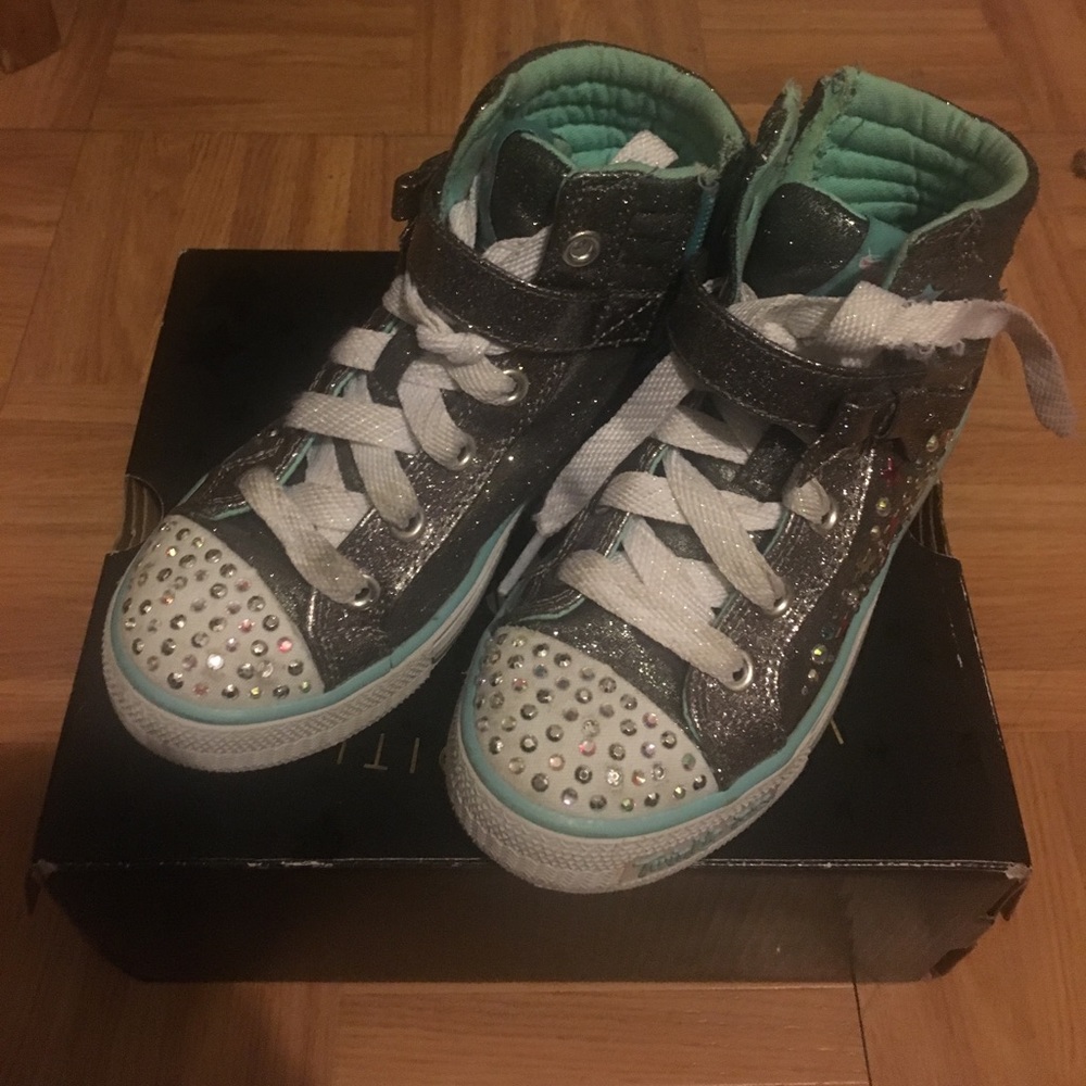 Twinkle toed sneakers