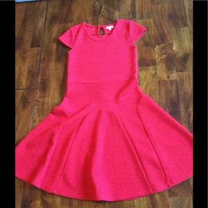 Girls size 10 red dress