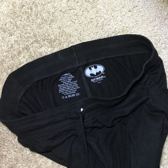 BATMAN LOUNGE/PAJAMA or JOGGERS Pants NWOT - Picture 2 of 3