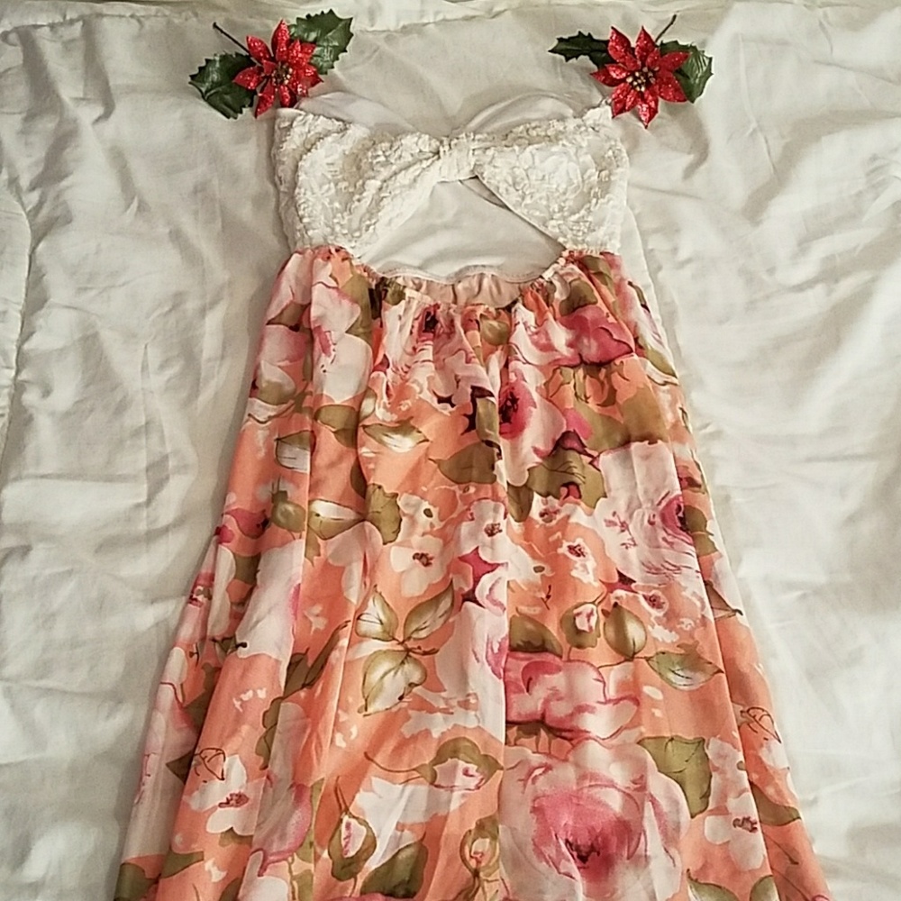 Strapless Maxi Dress