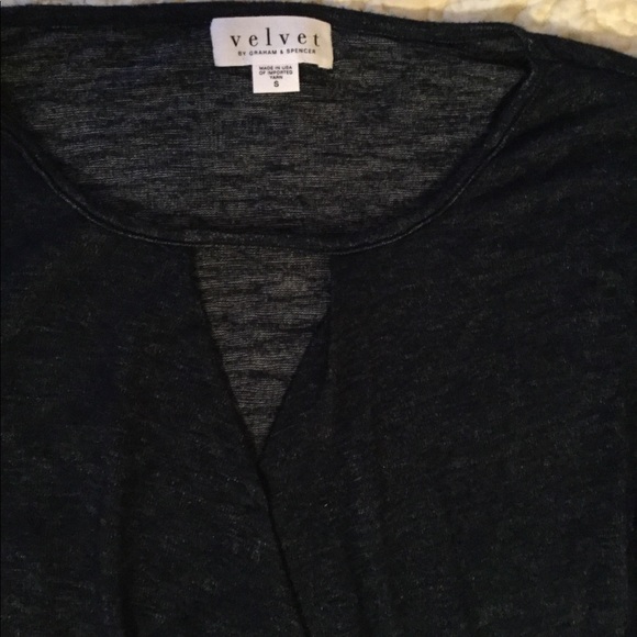 Velvet by Graham & Spenser navy knit S PRICE DROP! - Picture 6 of 7