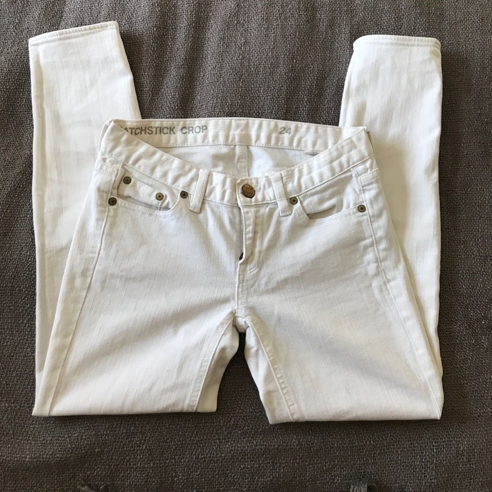 J.Crew Matchstick Crop Jeans