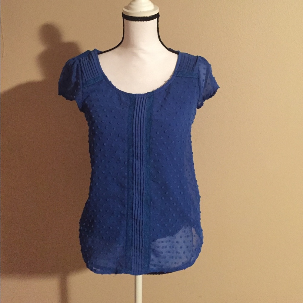 LC Cobalt Blue Blouse