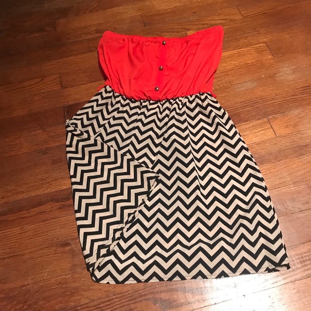 Million small chevron dress
