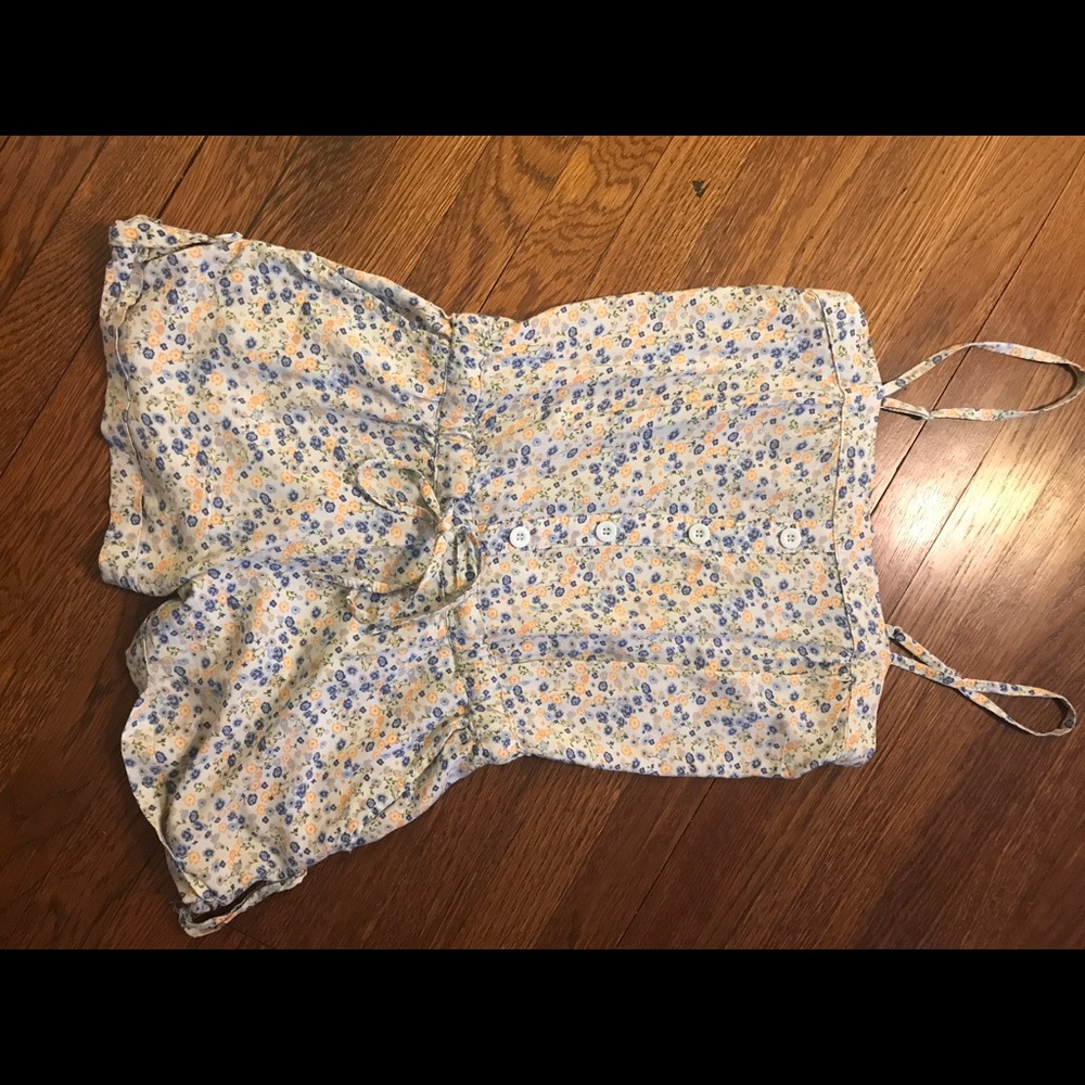 Cute floral Forever 21 romper