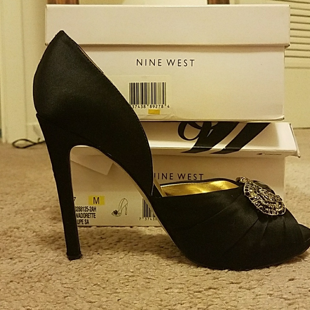 Sz7 Satin Evening heels