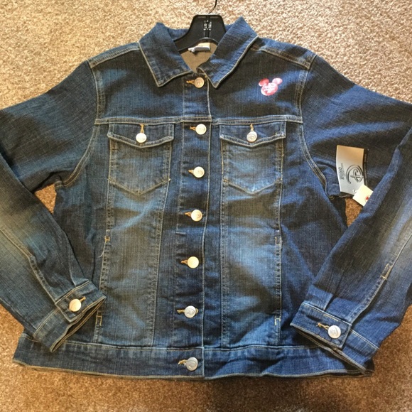 🆕Tinkerbell Disney store Jean jacket - Picture 2 of 3