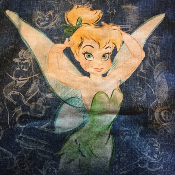 🆕Tinkerbell Disney store Jean jacket - Picture 3 of 3