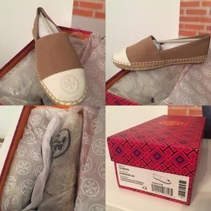 Tory Burch Two Tone Espadrilles