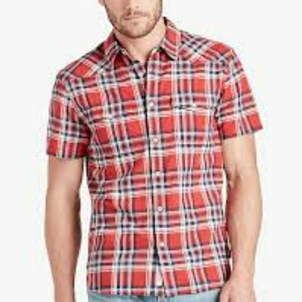 Lucky Brand Western Button Down