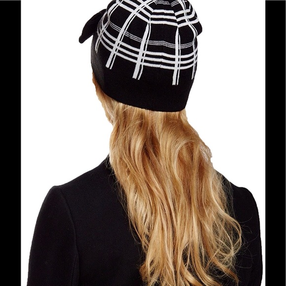 Kate Spade New York Scuba Plaid Muffler & Hat Set main image 8