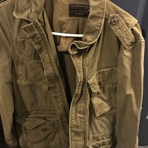 J. Crew Military Green Jacket