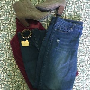 Modern skinny jeans - gently worn