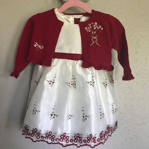 NWT AMERICAN PRINCESS 2 Piece dress 24 Months