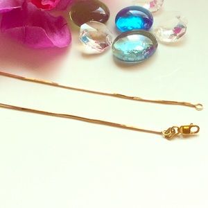 3.2 GRAMS- 18K YELLOW GOLD NECKLACE 🌹