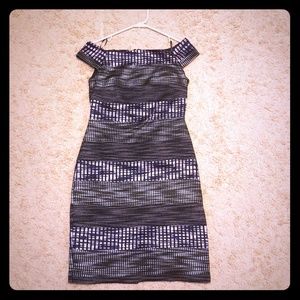 Multicolor Vince Camuto dress size 6.