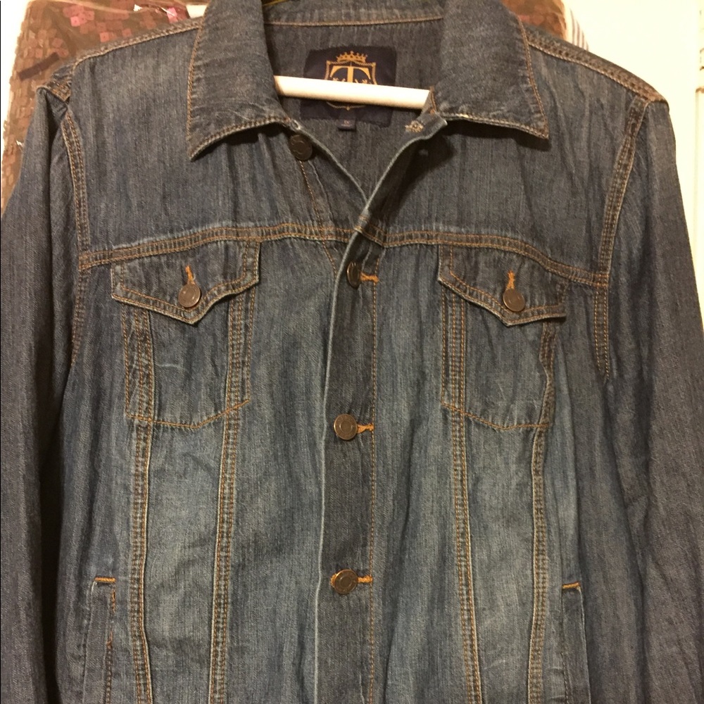 Gorgeous New 1X Jean Jacket!