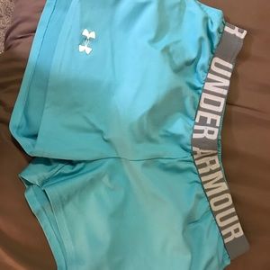 UA running shorts