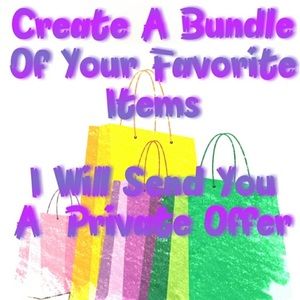 Bundle and I will send you a private offer