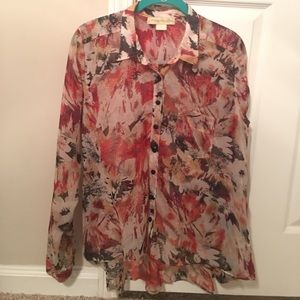 Urban Outfitters Sheer Top Blouse