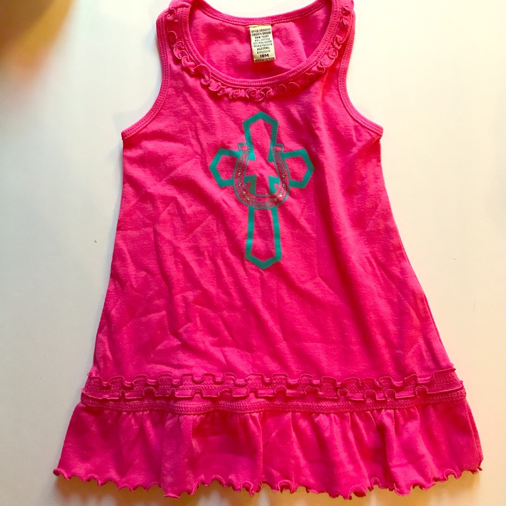 Pink & Turquoise Top