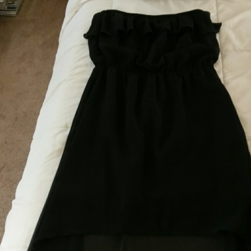 "Mine" halter dress black