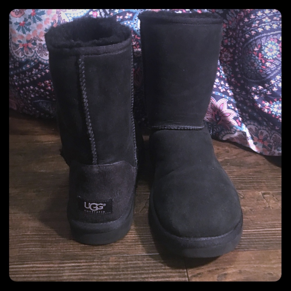 Black Short UGG Boots