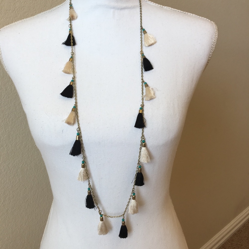 Long Tassel Necklace