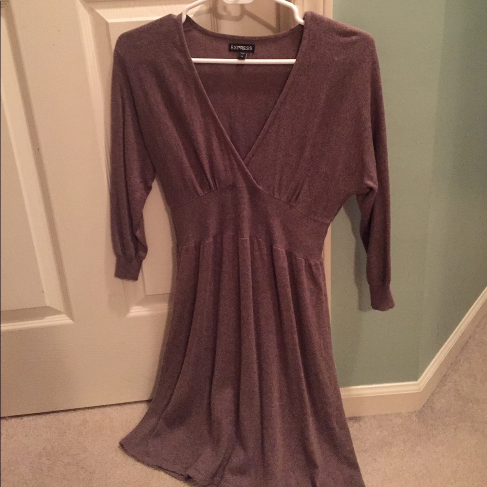 Brown express dress
