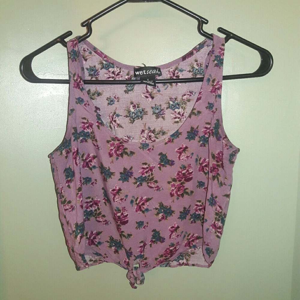 Floral Crop Top