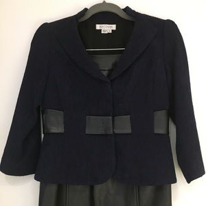 Kay Unger 3/4 l- sleeve skirt suit