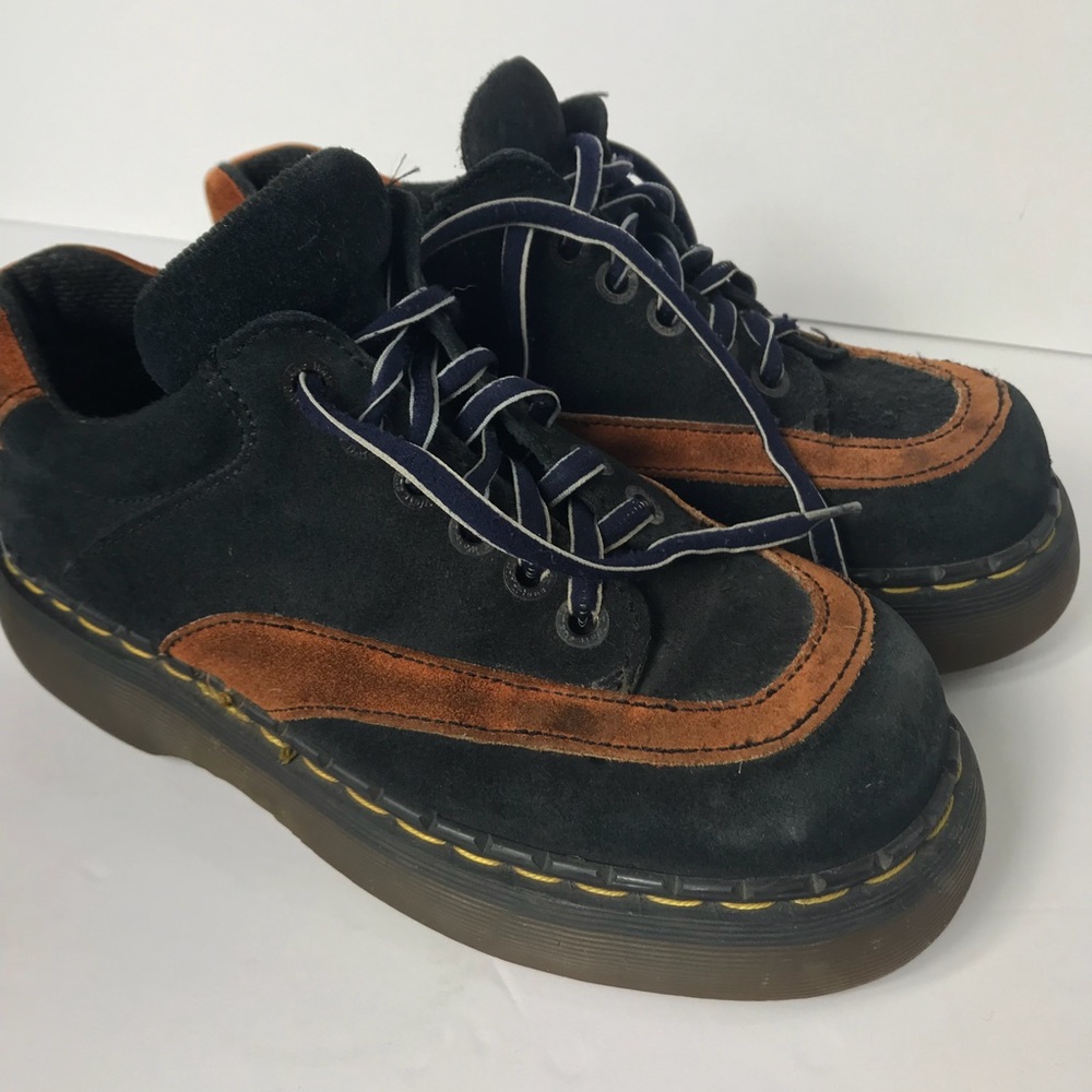 Dr Martens Sz 6 Mens Shoes Brown Air Cushion Sole
