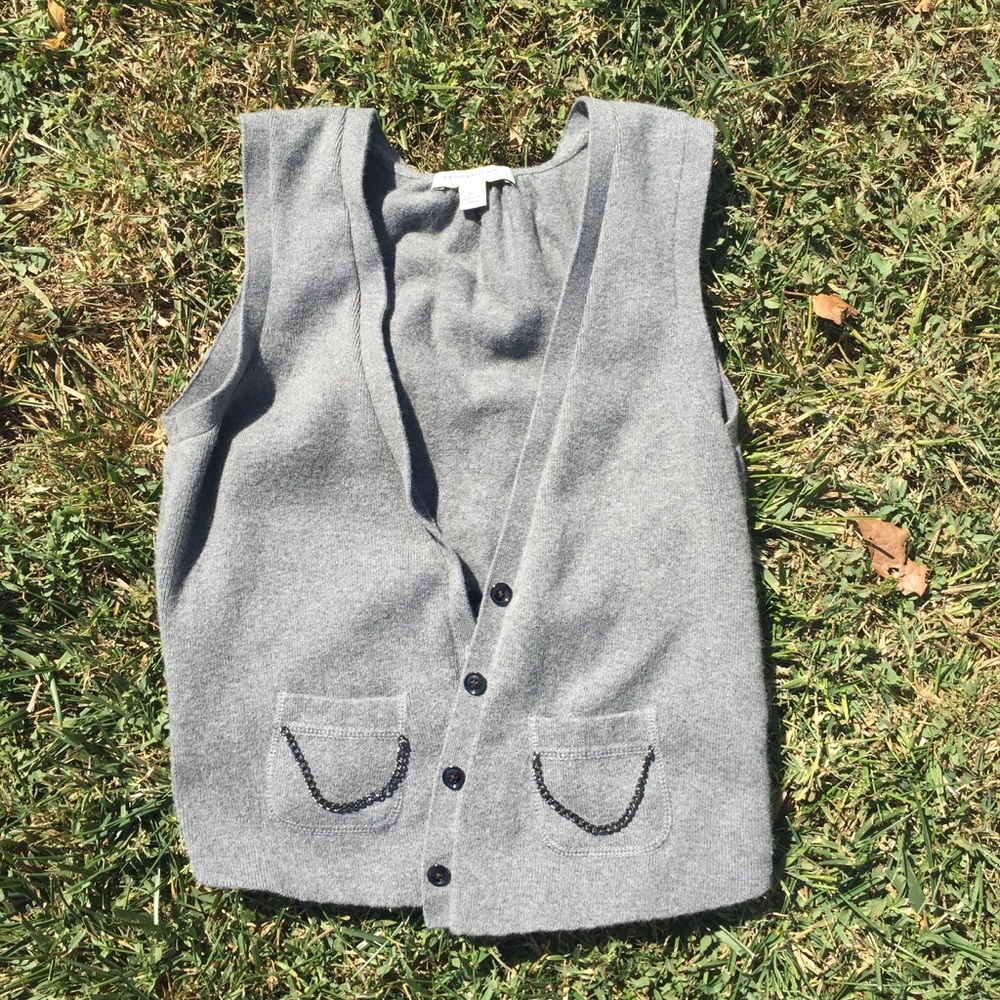 Banana Republic Grey Vest