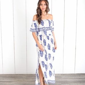 LAST CHANCE Aegean Maxi Dress NWOT