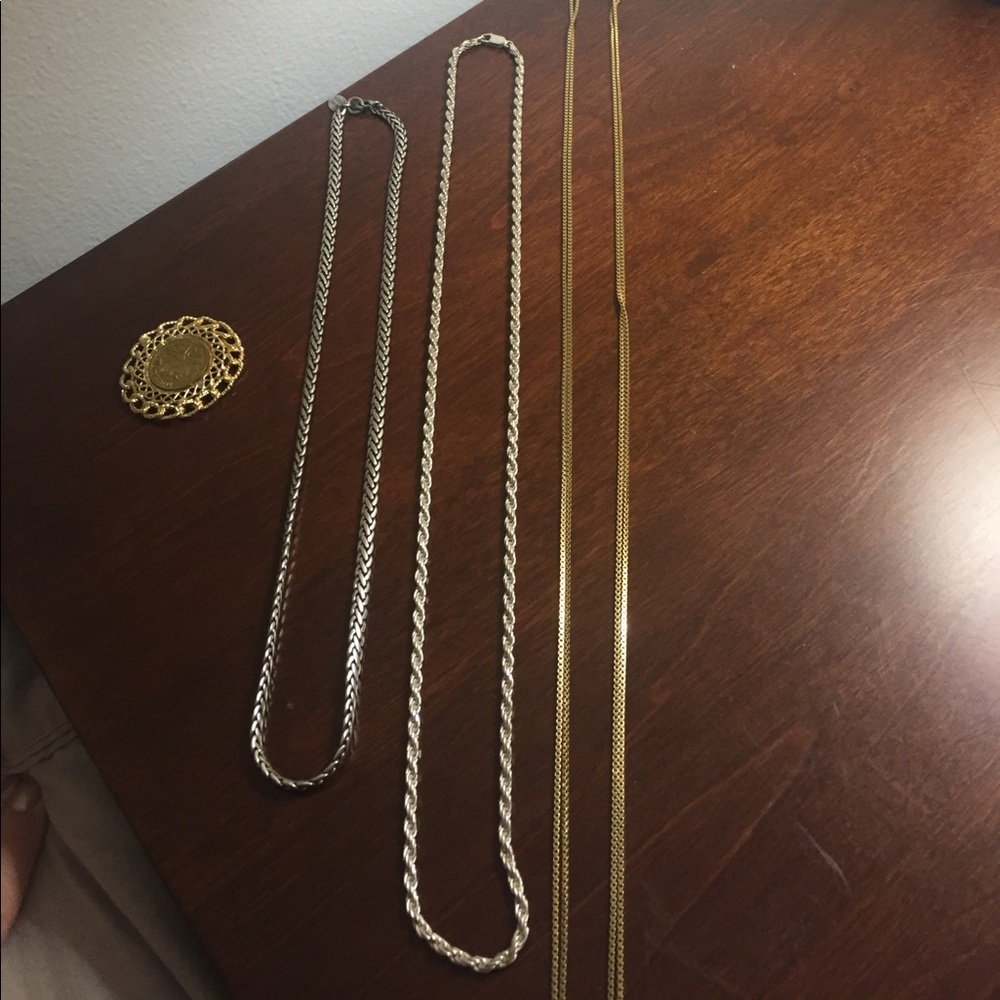 Fashion Necklaces with Coin Pendant