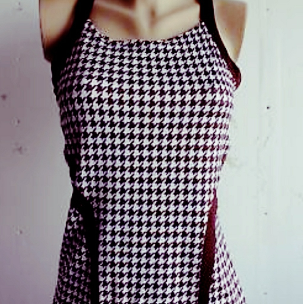 Houndstooth Top