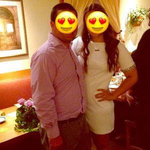 Bailey 44 Sequin Sleeve Dress