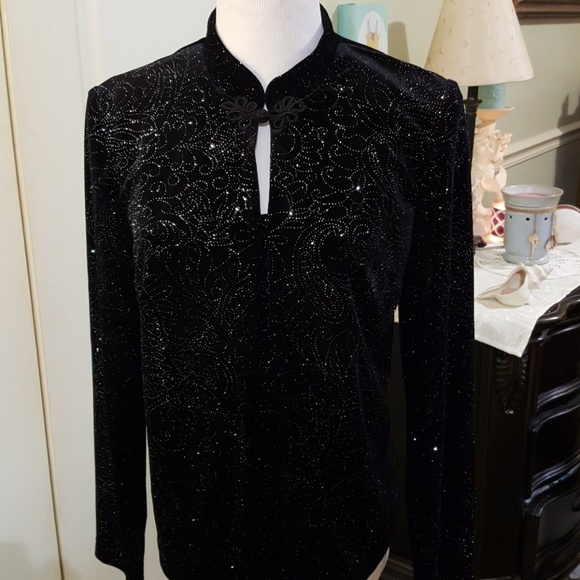 embellished tops for evening wear