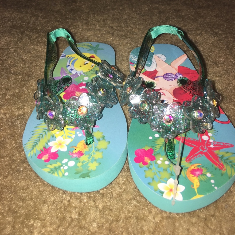 Little mermaid sandals