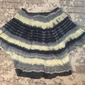 Gypsy tie die blouse