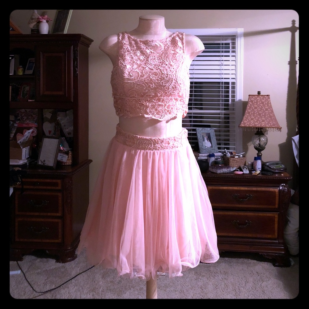 Homecoming two-piece dress