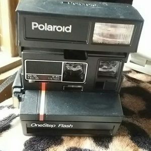 Vintage Polaroid camera
