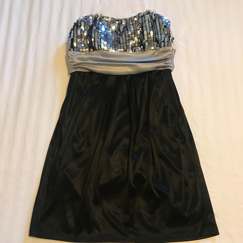 Strapless party dress