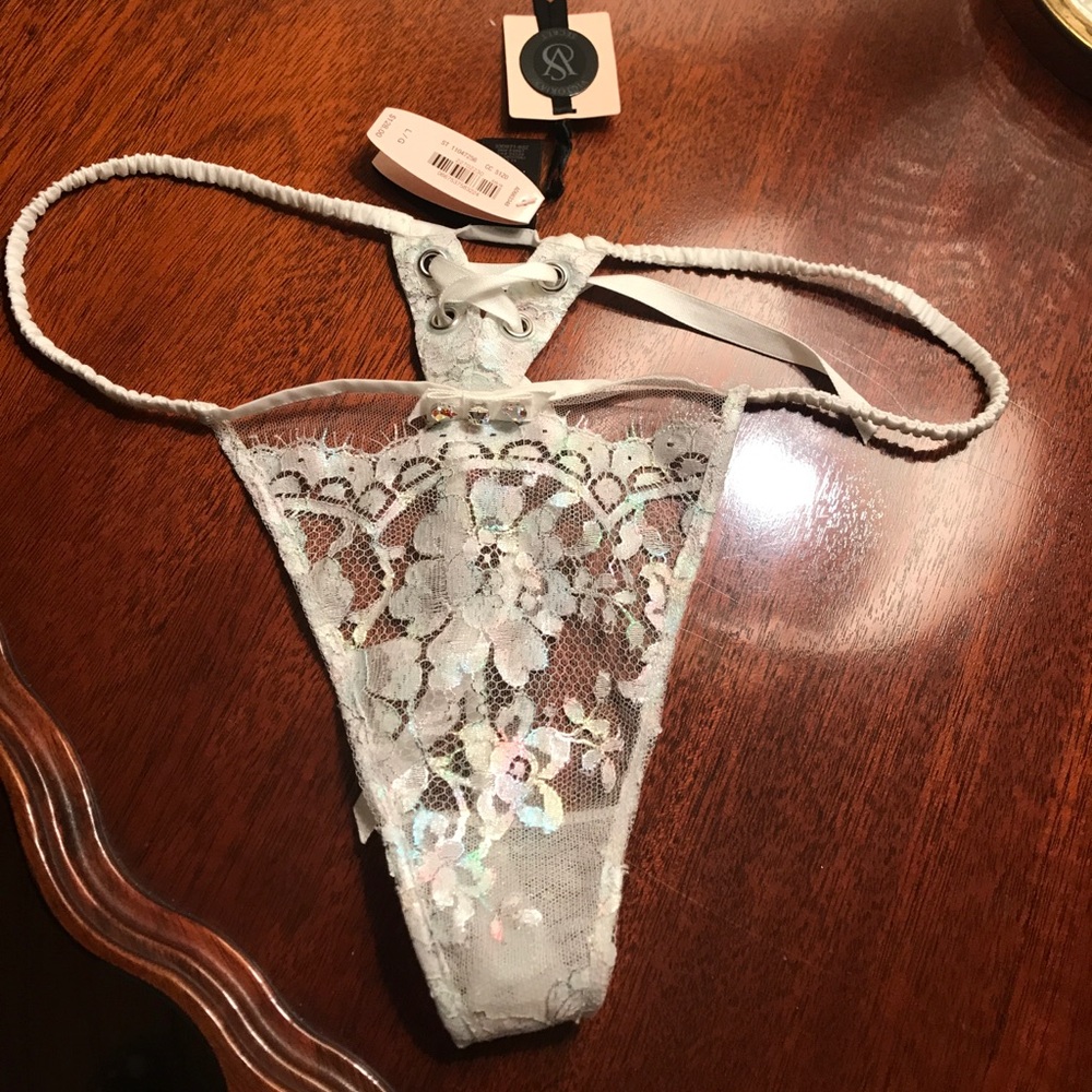 Victoria Secret Designer Collection Thong Sz Large