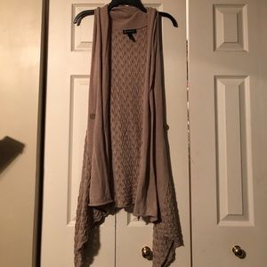 INC long sweater shrug XL