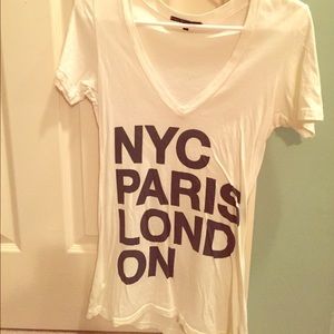 NYC PARIS LONDON tshirt