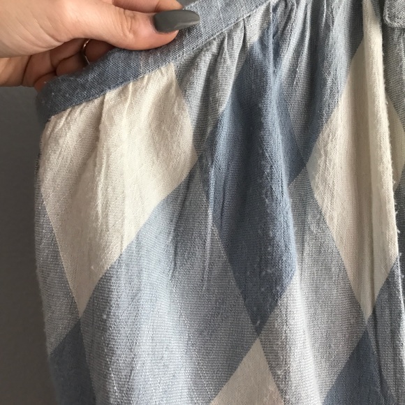 Tularosa • Gingham Pom Pom Halter Shift Dress New - Picture 5 of 8