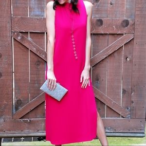 EVERLY dress. Magenta.
